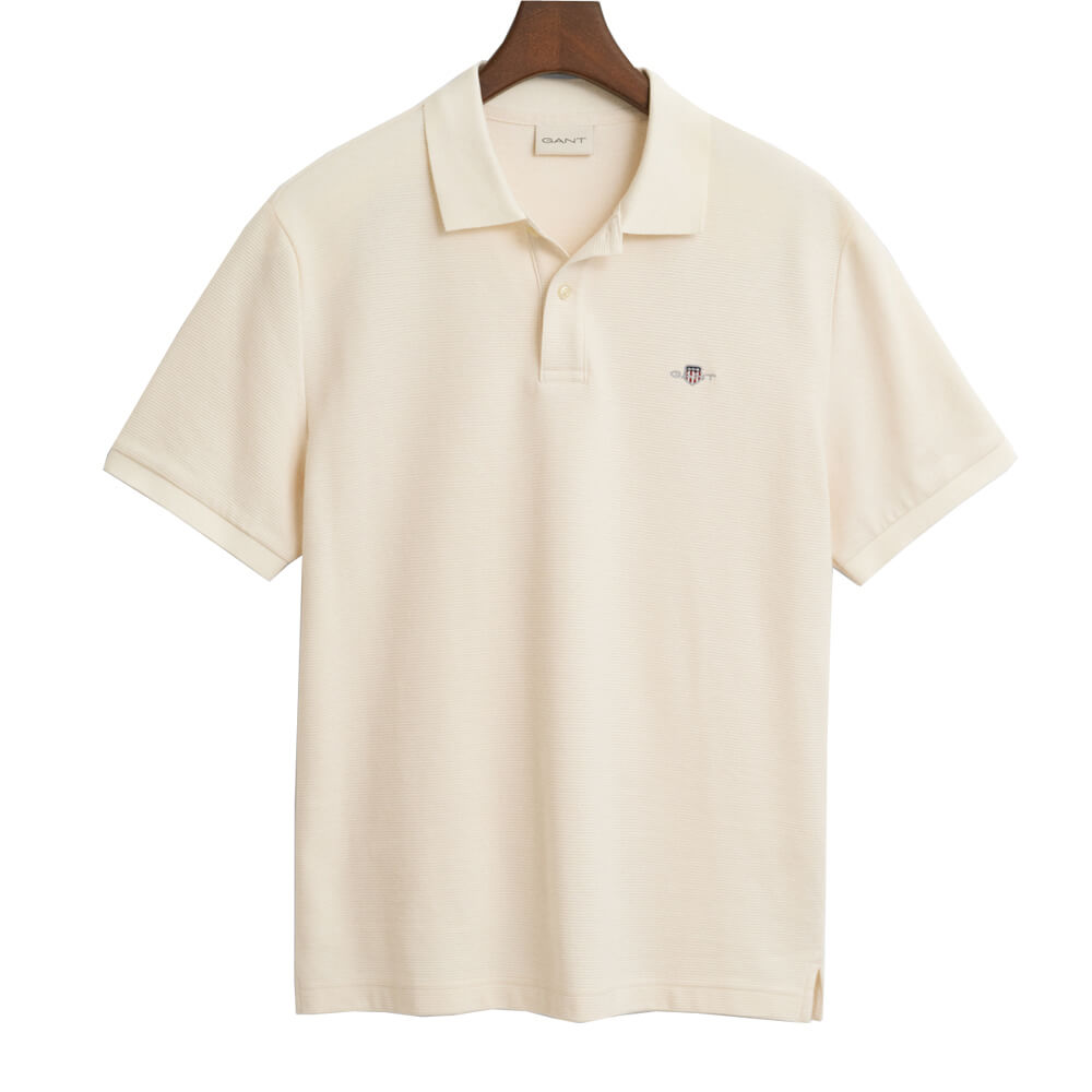 GANT Textured Polo Shirt